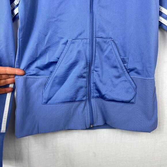Adidas‎ '06 Full Zip Track Jacket Womens M Y2K 00s Retro Classic Athletic Gym - Picture 5 of 16